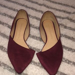 Maroon flats